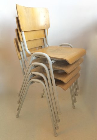 industriële kantine stoel - VERKOCHT!